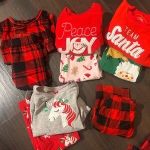 Christmas Pj Bundle- 24months-3T